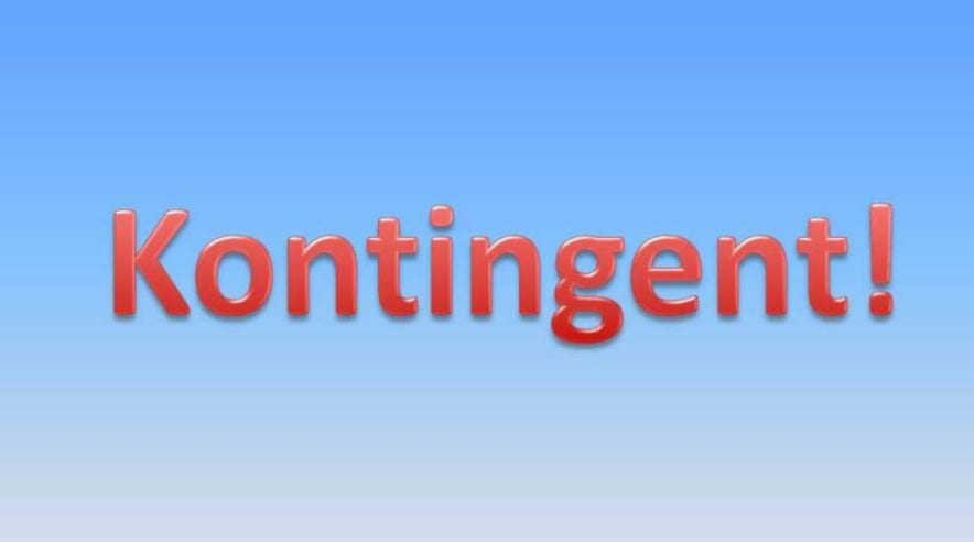Medlemskontingent 2019